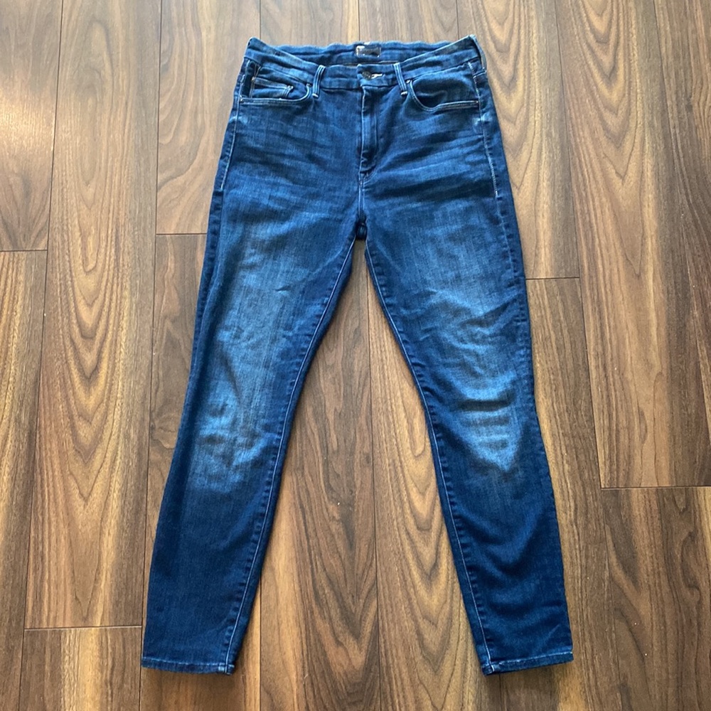 Mother High Waisted Looker Ankle sz 29 “The Road to Paradise” wash